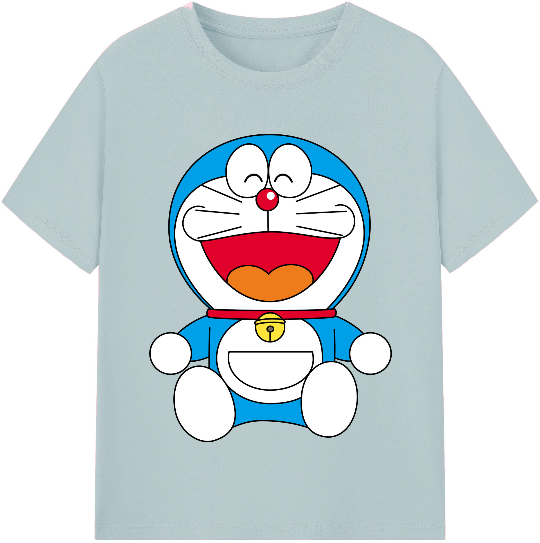 （画像用） ドラえもん Doraemon 綿100％半袖Tシャツ（フロントプリント）